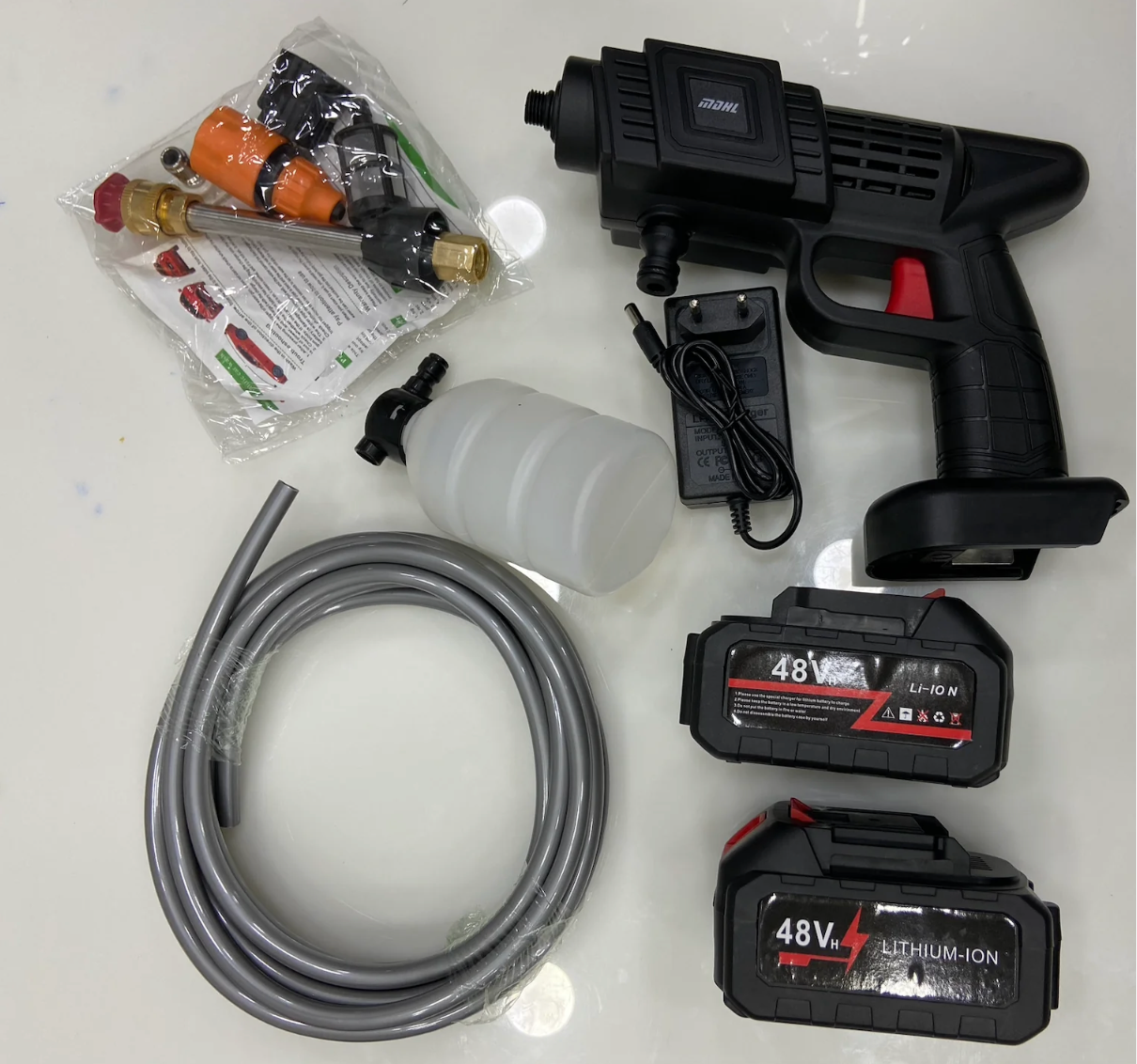 Car washing Gun Double battery