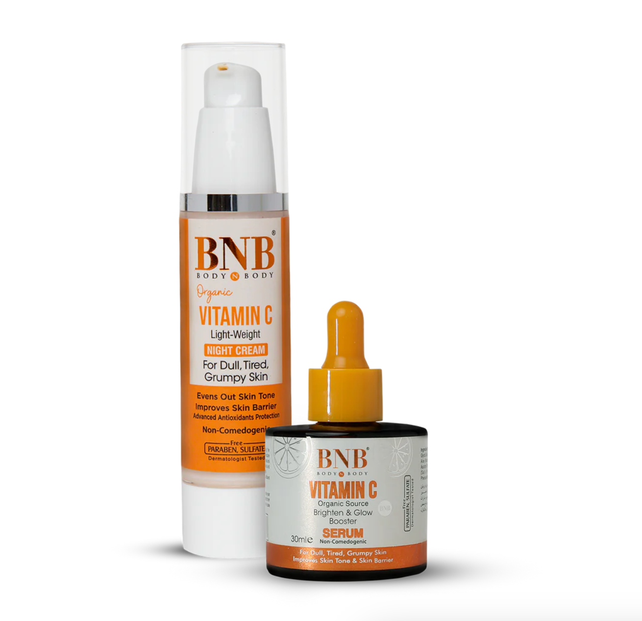 BNB Vitamin C Night Cream With C Serum