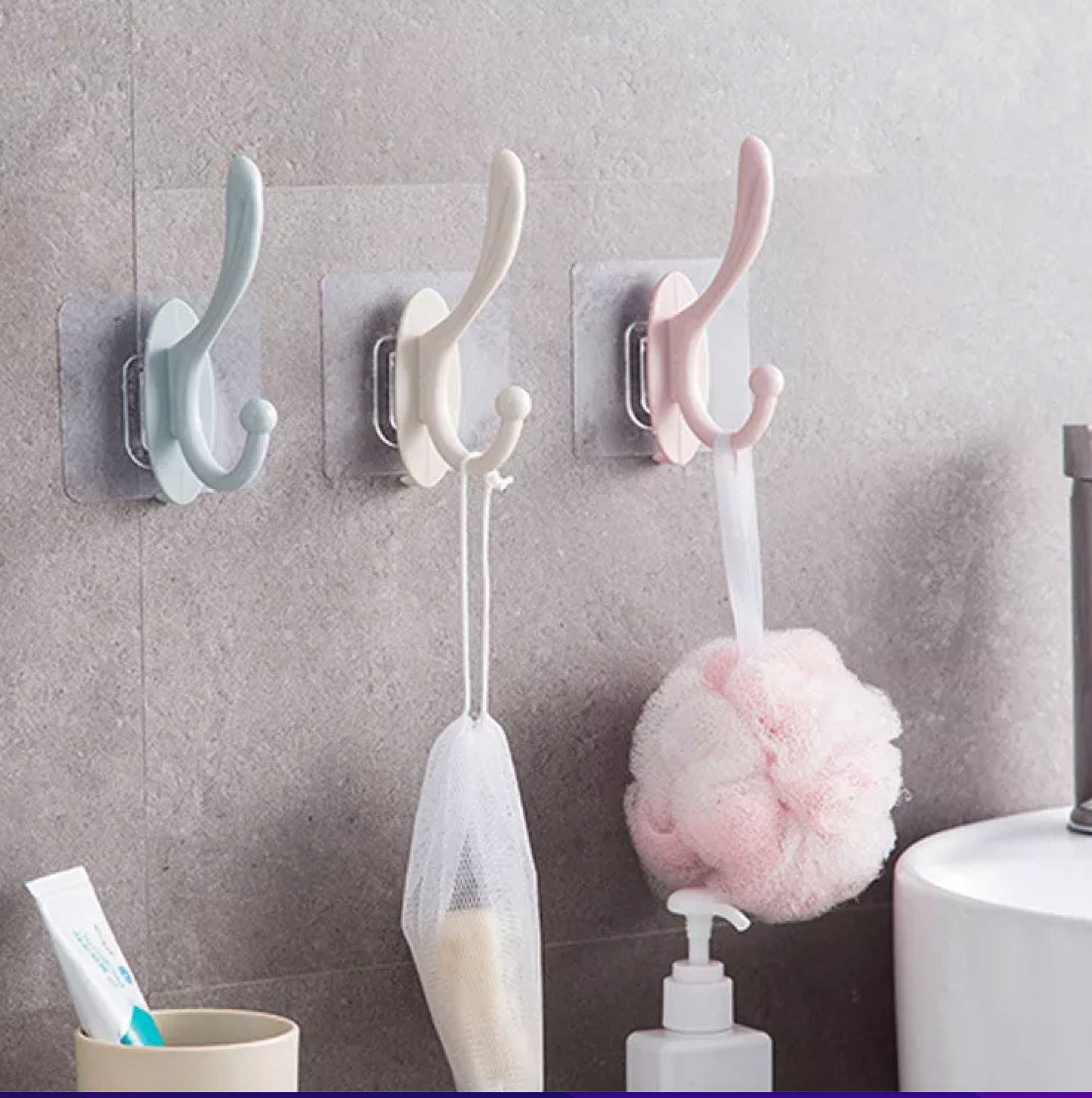 Strong Adhesive Hook 5 pcs Set - AsSeenOn