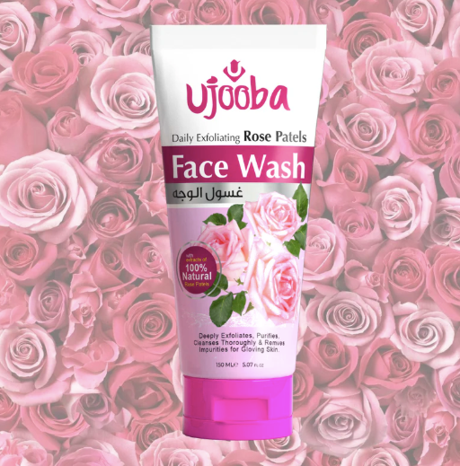 UJOOBA - FACEWASH -ROSE PETTAL