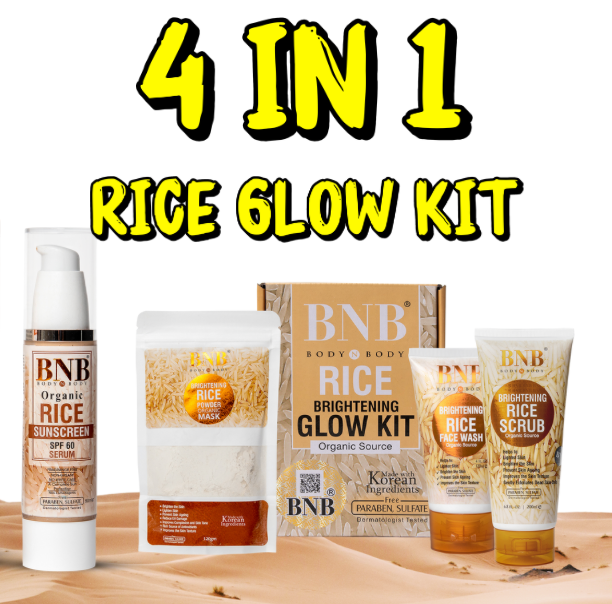 4 in 1 BNB Rice glow Kit