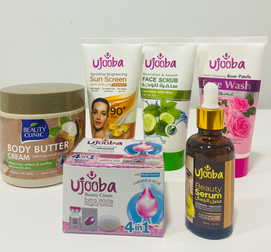 6 pcs skin care Bundle