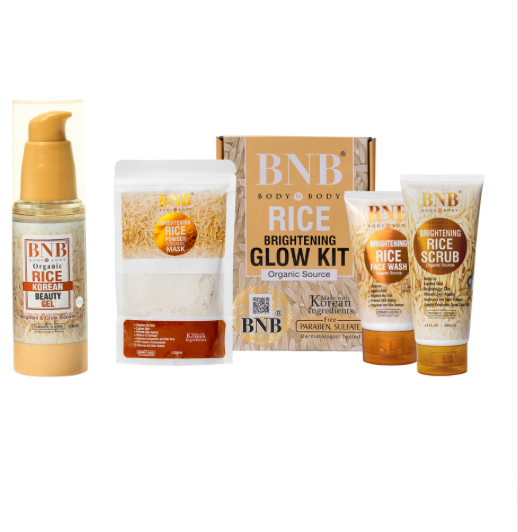 4 in 1 BNB Rice glow Kit
