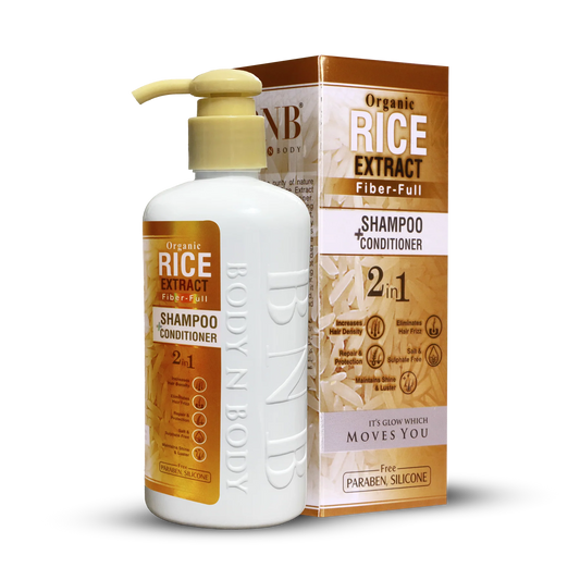 Rice Extract shampoo + Conditioner  250ml